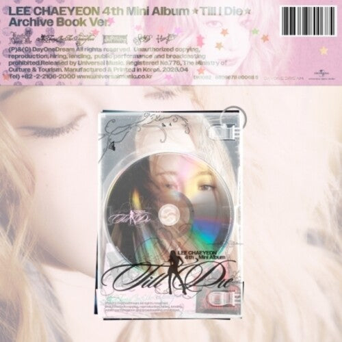 Lee Chaeyeon - Till I Die - Archive Book Version