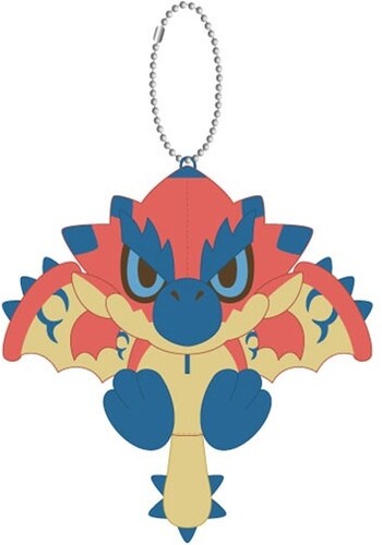 Monster Hunter - MonDefo - Rathalos Chibi Style Plush Keychain