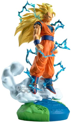 Banpresto - Dragon Ball Z - History Box - Super Saiyan 3 Son Goku Statue