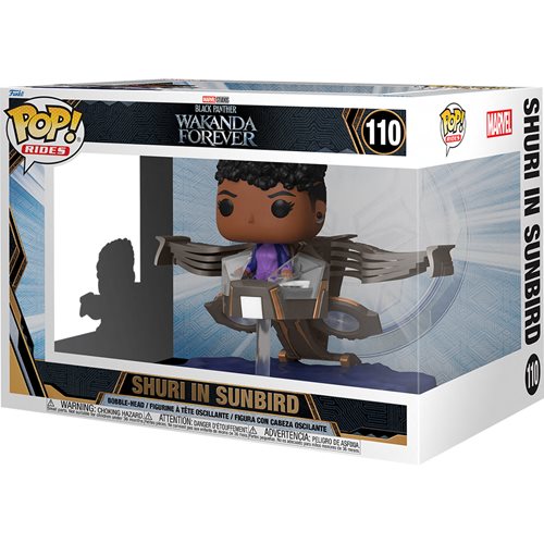 Funko Pop! Black Panther Wakanda Forever Shuri in Sunbird Pop! Vinyl Ride