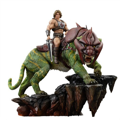 Masters of the Universe - Art Scale 1/10 - He-Man and Battle Cat Deluxe Statue
