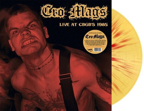 Cro-Mags - Live At CBGB's 1985 - Limited Splatter Colored Vinyl