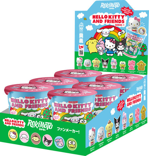Rokimoto x Hello Kitty & Friends Series 1, 6-Piece Blind PDQ