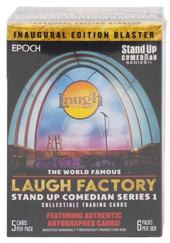 Laugh Factory Stand-Up Comedian Series 1 Trading Cards Blaster Box