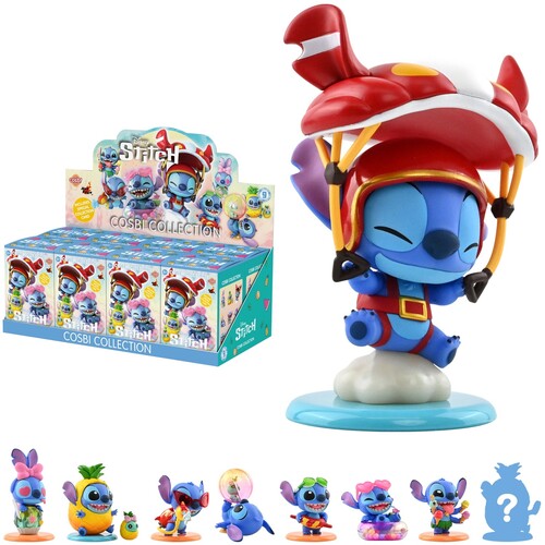 Stitch on Holiday - Cosbi Collection - Blind Box 8ct PDQ Display