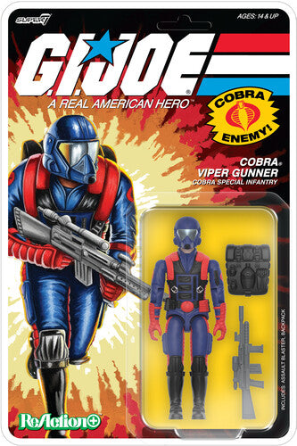 G.I. Joe - ReAction+ Wv9 - Cobra Viper Gunner