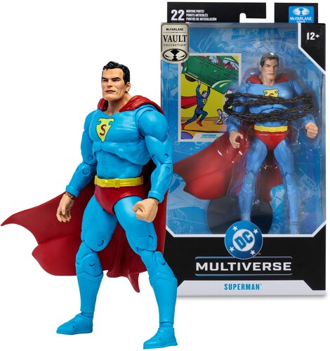 McFarlane Vault Collection - DC Multiverse - Superman (Action Comics) 7" Action Figure
