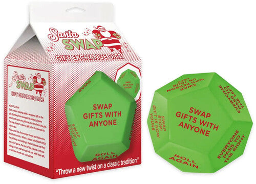 Santa Swap Gift Exchange Oversized Dice