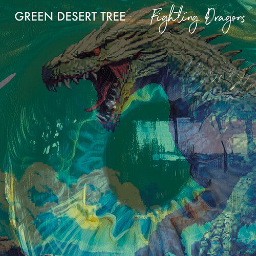 Green Desert Tree - Fighting Dragon