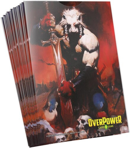 OverPower CCG: Skybound 100 pack Sleeves BATTLE BEAST - Invincible