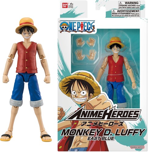 One Piece - Anime Heroes - Monkey D. Luffy (East Blue) Action Figure