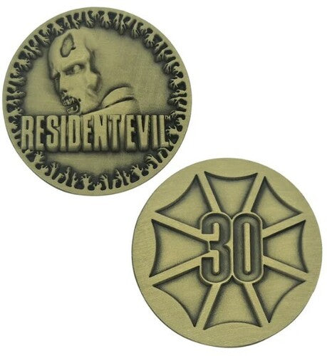 Resident Evil - 30th Anniversary Presentation Coin Antique Brass Edition
