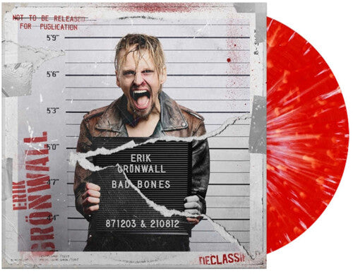 Erik Gronwall - Bad Bones (Red Splatter Vinyl)