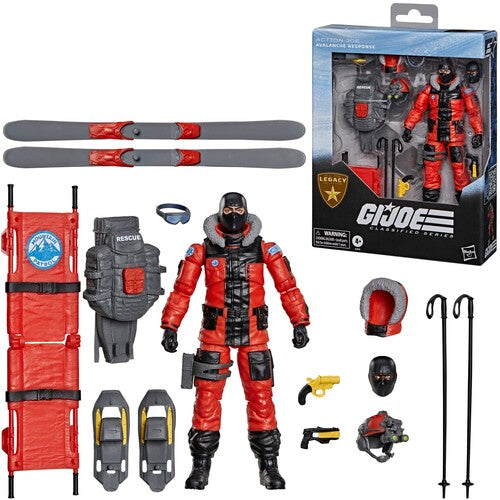 G.I. Joe - Classified Series - Legacy Collection: Action Joe - Avalanche Response Action Figure Set