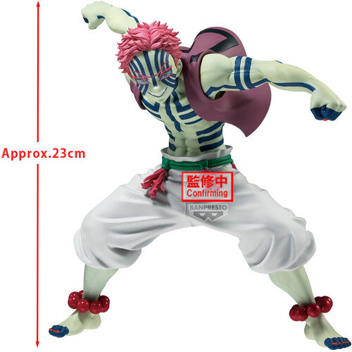 Banpresto - Demon Slayer: Kimetsu No Yaiba Grandista Akaza II Statue