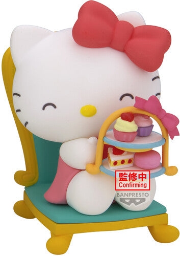 Banpresto - Sanrio Characters Nakayoshi Memories Tea Party Hello Kitty Figure