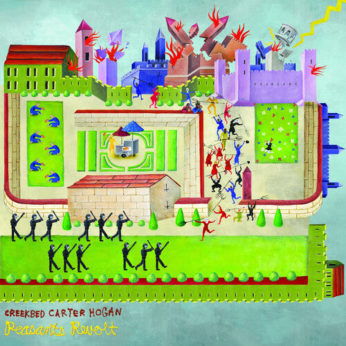 Creekbed Carter Hogan - Peasants Revolt - Lime Green Vinyl