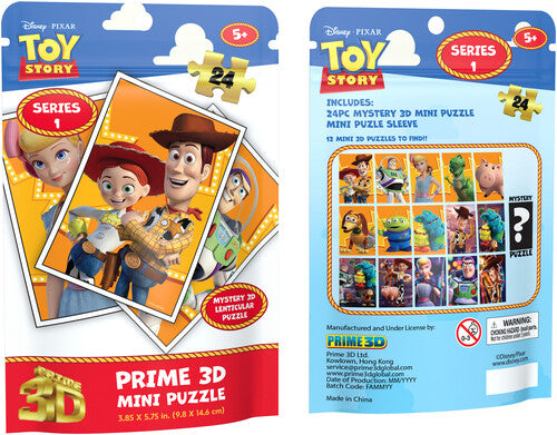 Toy Story - 3D Lenticular Mystery Mini Blind Bag Puzzle 16 pc PDQ Display