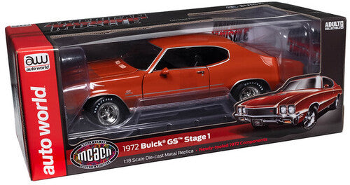 American Muscle 1972 Buick GS Hardtop MCACN - Flame Orange 1/18 Scale Diecast