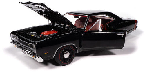 American Muscle 1969 Dodge Coronet Super Bee MCACN - TX9 Black 1/18 Scale Diecast