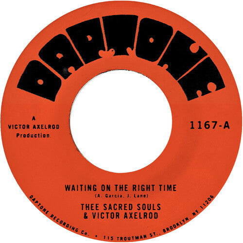Thee Sacred Souls - Waiting on the Right Time B/W Waiting #2