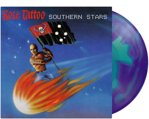 Rose Tattoo - Southern Stars - Limited 140-Gram Turquoise & Blue Swirl Colored Vinyl