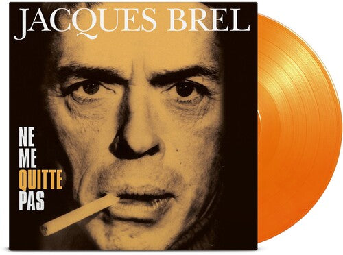 Jacques Brel - Ne Me Quitte Pas - Yellow & Orange Marble Vinyl
