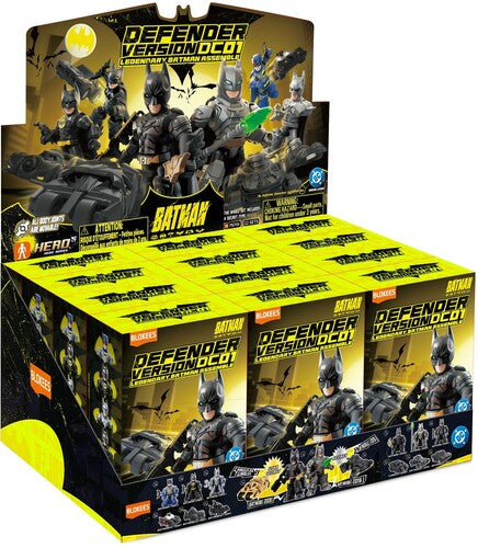 Blokees - DC - Defender Version - 01: Legendary Batman Assemble 12ct PDQ Display