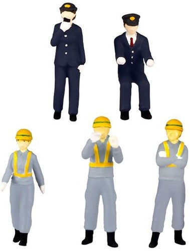 1/80 Scale Super Minifigure - Series 10: Expert Railway Worker Set 2