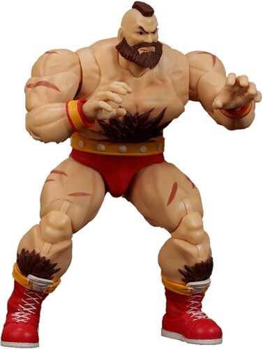 Street Fighter 2 - 1:12 Deluxe Zangief Action Figure