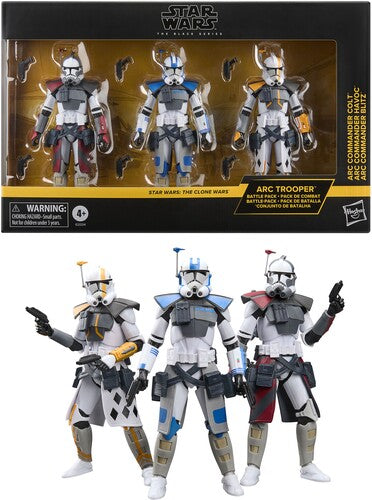 Star Wars: The Clone Wars - Black Series - ARC Trooper Battle Pack (Havoc, Colt, Blitz) Action Figure 3-Pack