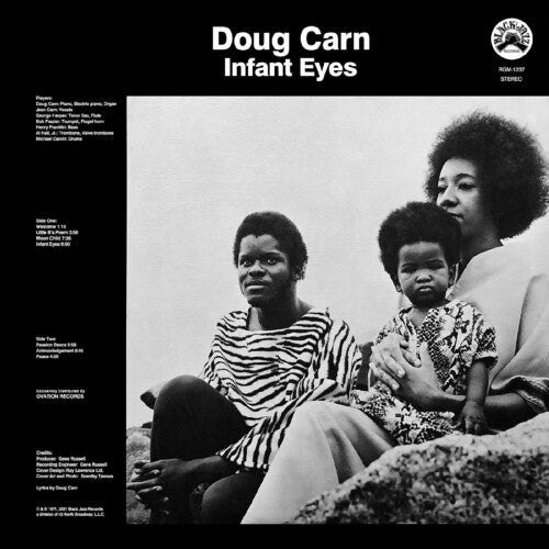 Doug Carn - Infant Eyes - Remastered - Blue with Black Swirl Vinyl