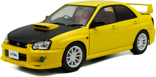 Solido - 1:18 2003 Subaru Impreza WRX STI Die-Cast Car (Yellow)