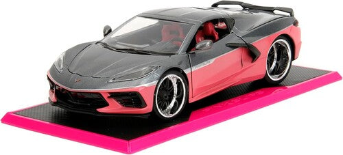 Pink Slips 1/24 2020 Chevy Corvette Die-Cast Car