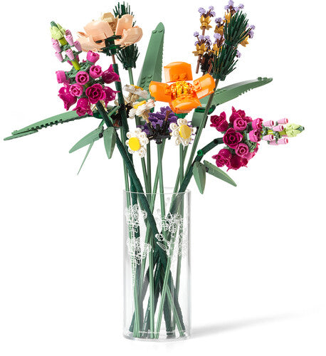 LEGO Vase Wild Flower Translucent (Brik)