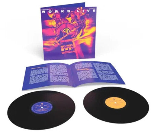 Emerson Lake & Palmer - Works Live - Gatefold 140-Gram Black Vinyl