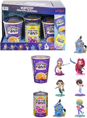 KPOP Demon Hunters FOR THE FANS Pack 6-Piece A Assortment with Display
