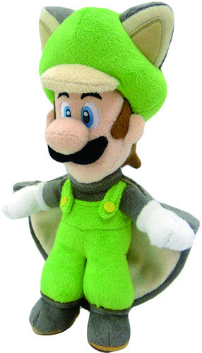 Nintendo - Super Mario - Flying Squirrel Luigi 9 inch plush