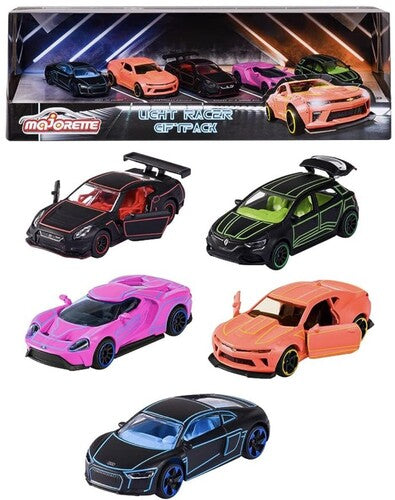Majorette - 1:64 Die-Cast Car Gift Pack - Light Racer 5-Piece