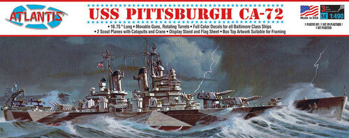 USS Pittsburgh (CA-72) Baltimore-Class Heavy Cruiser 1:490 Scale Model Kit