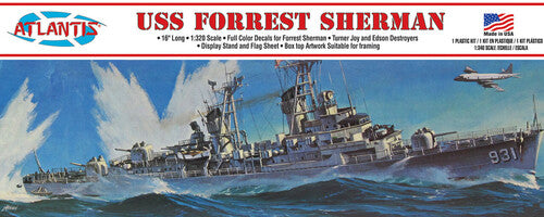 USS Forrest Sherman (DDG-98) Aegis Guided Missile Destroyer 1:320 Scale Model Kit