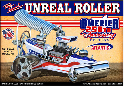 Tom Daniel - Unreal Roller America 250th Anniversary Edition 1:24 Scale Model Kit