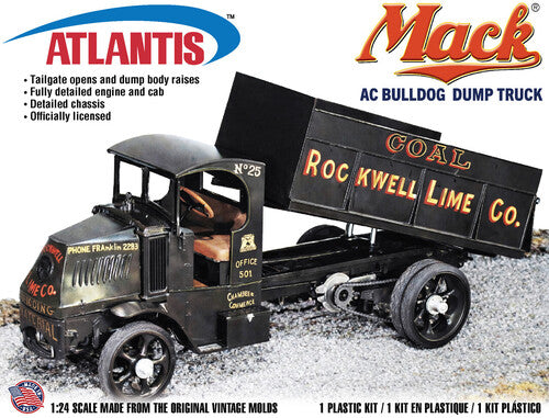 1926 Mack Bulldog Dump Truck 1:24 Scale Model Kit