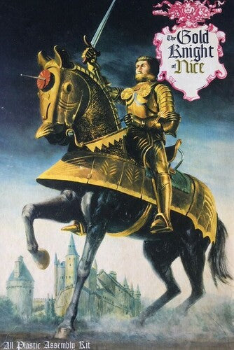The Gold Knight of Nice on Horseback 1:8 Scale Model Kit