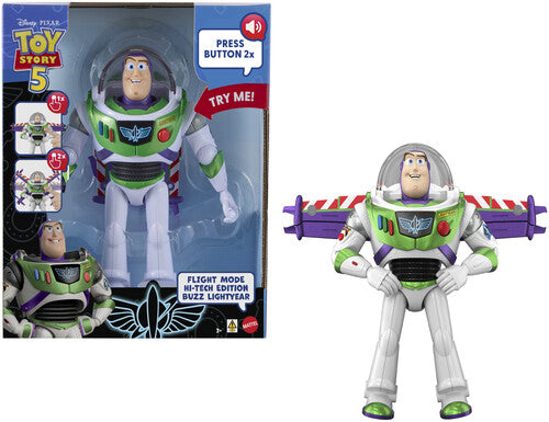 Pixar Toy Story 5: 12” Flight Mode Hi-Tech Edition Buzz Lightyear