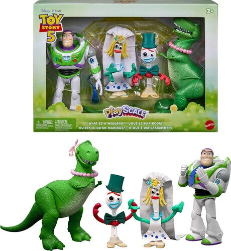 Pixar Toy Story 5: What is a Wedding 4-Pack, with Accessories
