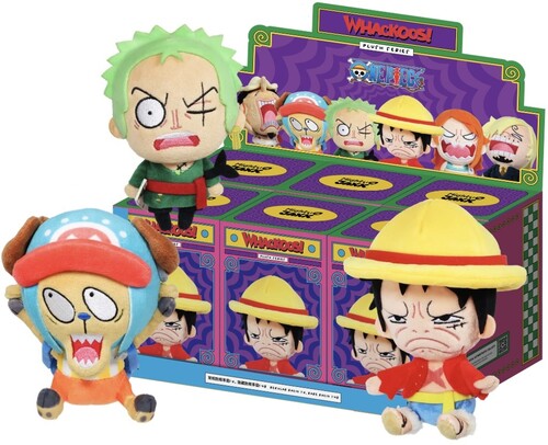 Whackoos: One Piece Plush Series 6pc PDQ