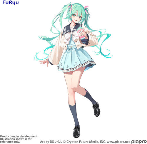 Furyu - Hatsune Miku - Sweet School Life Pure Statue