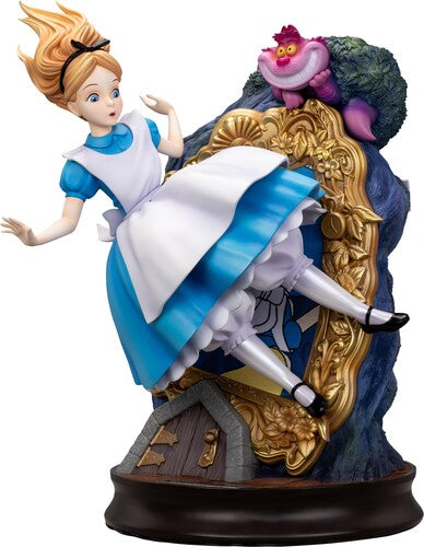 Alice in Wonderland - Master Craft - Alice & The Cheshire Cat Statue