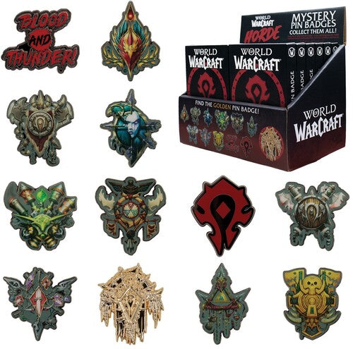 World of Warcraft - Mystery Pin Badge - Horde 12ct PDQ Display